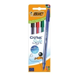 Bolígrafo BIC Cristal Soft 4U