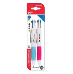 Bolígrafo 4 Colores 2pcs