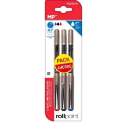 Bolígrafo G7 Tinta Líquida Punta Ball 3pcs