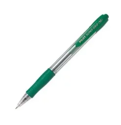 Bolígrafo PILOT Super Grip Verde