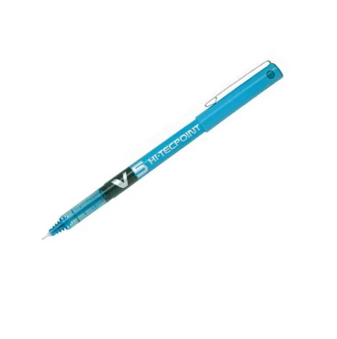 Bolígrafo PILOT V5 Azul Claro
