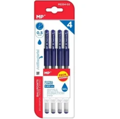 Bolígrafo Tinta Gel Punta 0.5mm 4u