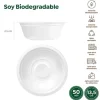 Bol Redondo Compostable Off White 350cc