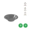 Bol Redondo Reutilizable Plata Ø18CM