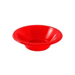 Bol Redondo Reutilizable Rojo Ø18CM
