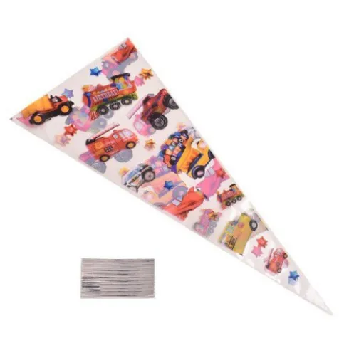 Bolsa Caramelo Camiones 38CM