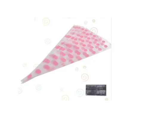 Bolsa Caramelo Topos Rosa 38CM