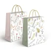 Bolsa Papel M Flores 2M