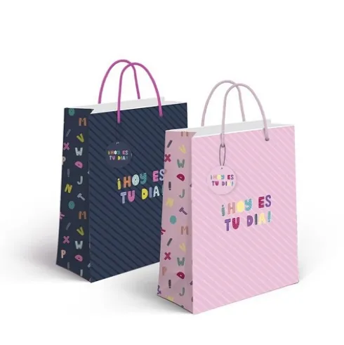 Bolsa Papel M Letras 2M