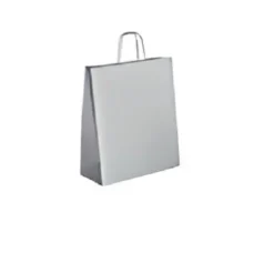 Bolsa Papel Plata 32+12x40cm
