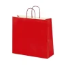 Bolsa Papel Rojo 38+20x43cm
