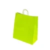 Bolsa Papel Verde Lima 32+12x40cm