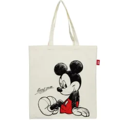 Bolsa Tipo Shopping de Algodón Mickey Mouse
