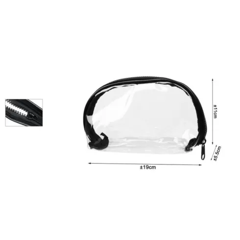 Bolsa Transparente PVC 19×5.5x11cm