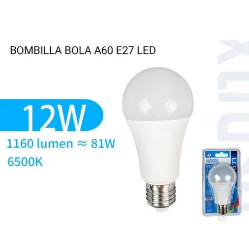 Bombilla Led A60 Bola Luz Día
