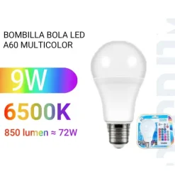 Bombilla Led A60 Multicolor