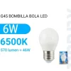 Bombilla Led G45 Bola Luz Fría