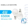 Bombilla Led G45 Bola Luz Fría 2PCS