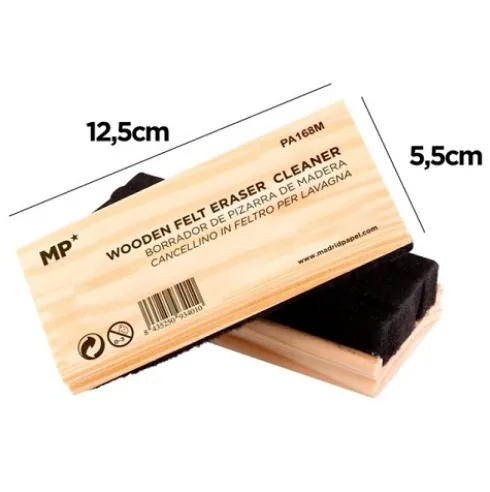 Borrador Pizarra de Madera