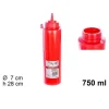 Bote Kétchup Plástico Rojo 750ml