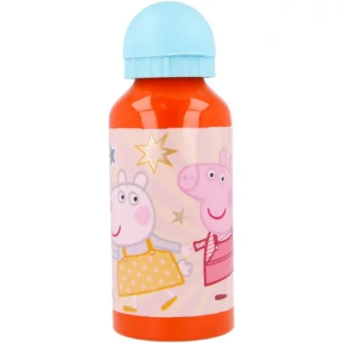 Botella Aluminio 400 ML Peppa Pig Kindness