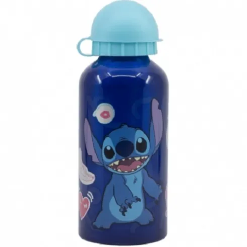 Botella Aluminio 400 ML Stitch Palms