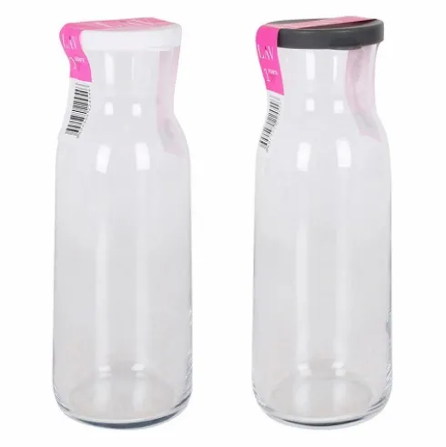 Botella Cristal C/Tapa 1.2L