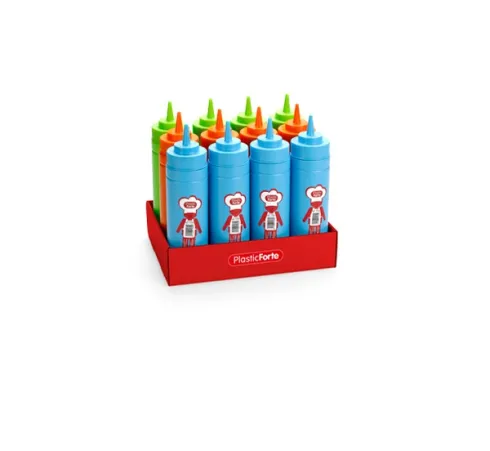 Botella Exprimible Plástico 500ml