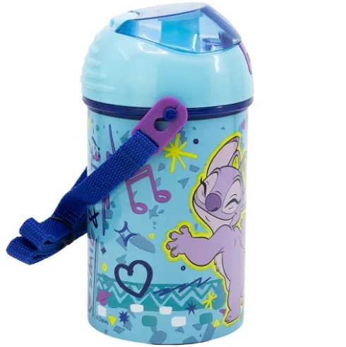 Botella Pop Up 450 ML Stitch Palms