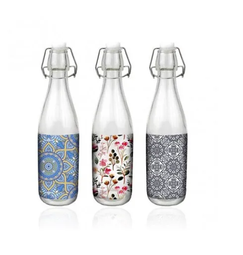 Botella Vidrio Anna Deco 500ml