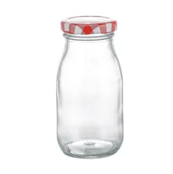 Botella Vidrio C/Tapa 250cc