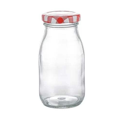 Botella Vidrio C/Tapa 250cc