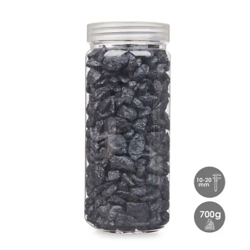 Bote Piedra Decorativa 700G Metalizada 10-20mm