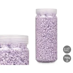 Bote Piedra Decorativa 700G Metalizada 2-5mm