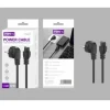 Cable de Alimentación 3 PIN 1.5M Negro