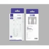 Cable USB-A a Lightning Enrollado 1.5M 3A Blanco