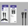 Cable USB-A a USB-C 1M 3A Negro
