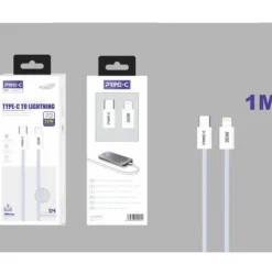 Cable USB-C a Lightning Braided 1M 35W Azul