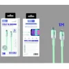 Cable USB-C a Lightning Gradient 1M 30W Verde