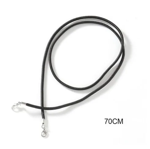 Cadena Multiuso Negro Elástica 70cm
