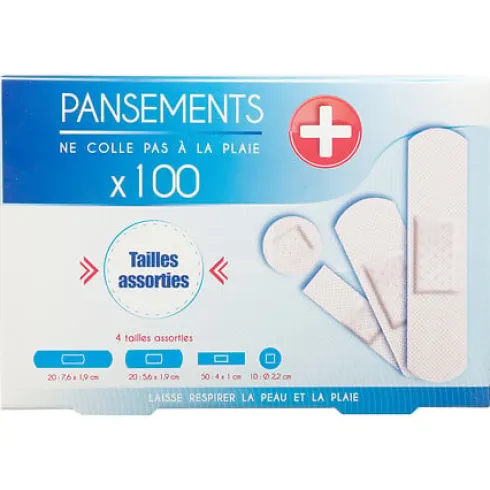 Caja 100 Apósitos Varios Modelos