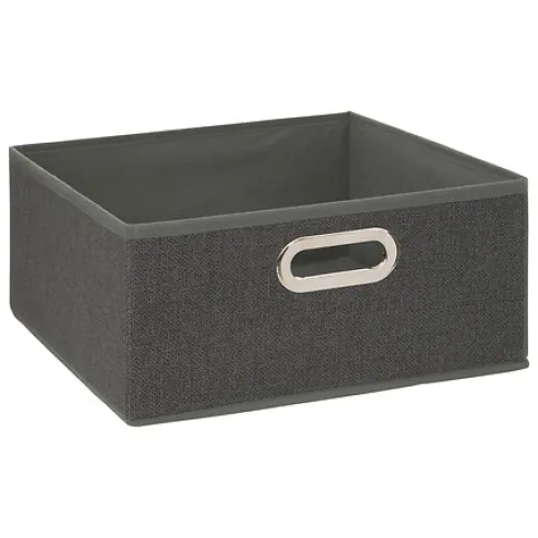 Caja de Almacenaje Jaspeado Gris Oscuro 31x15cm