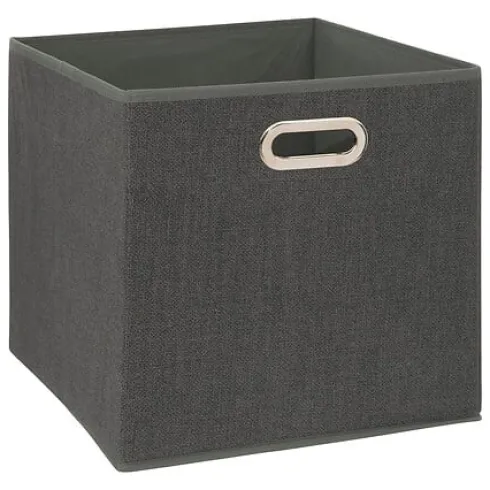 Caja de Almacenaje Jaspeado Gris Oscuro 31x31cm
