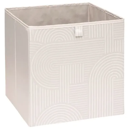 Caja de Almacenamiento Arche Beige 31x31cm