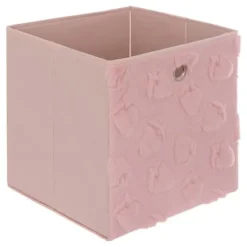 Caja de Almacenamiento Fraiz Rosa 30x30cm