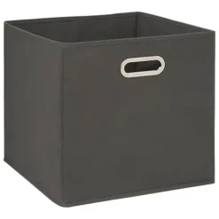 Caja de Almacenamiento Gris Antracita 31x31cm