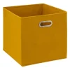 Caja de Almacenamiento Mostaza 31x31cm