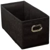 Caja de Almacenamiento Negro 15x31cm