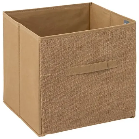 Caja de Almacenamiento Tela Yute 31x31cm