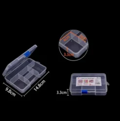 Caja Organizador Con Compartimentos 14.8X9.8X3.3CM